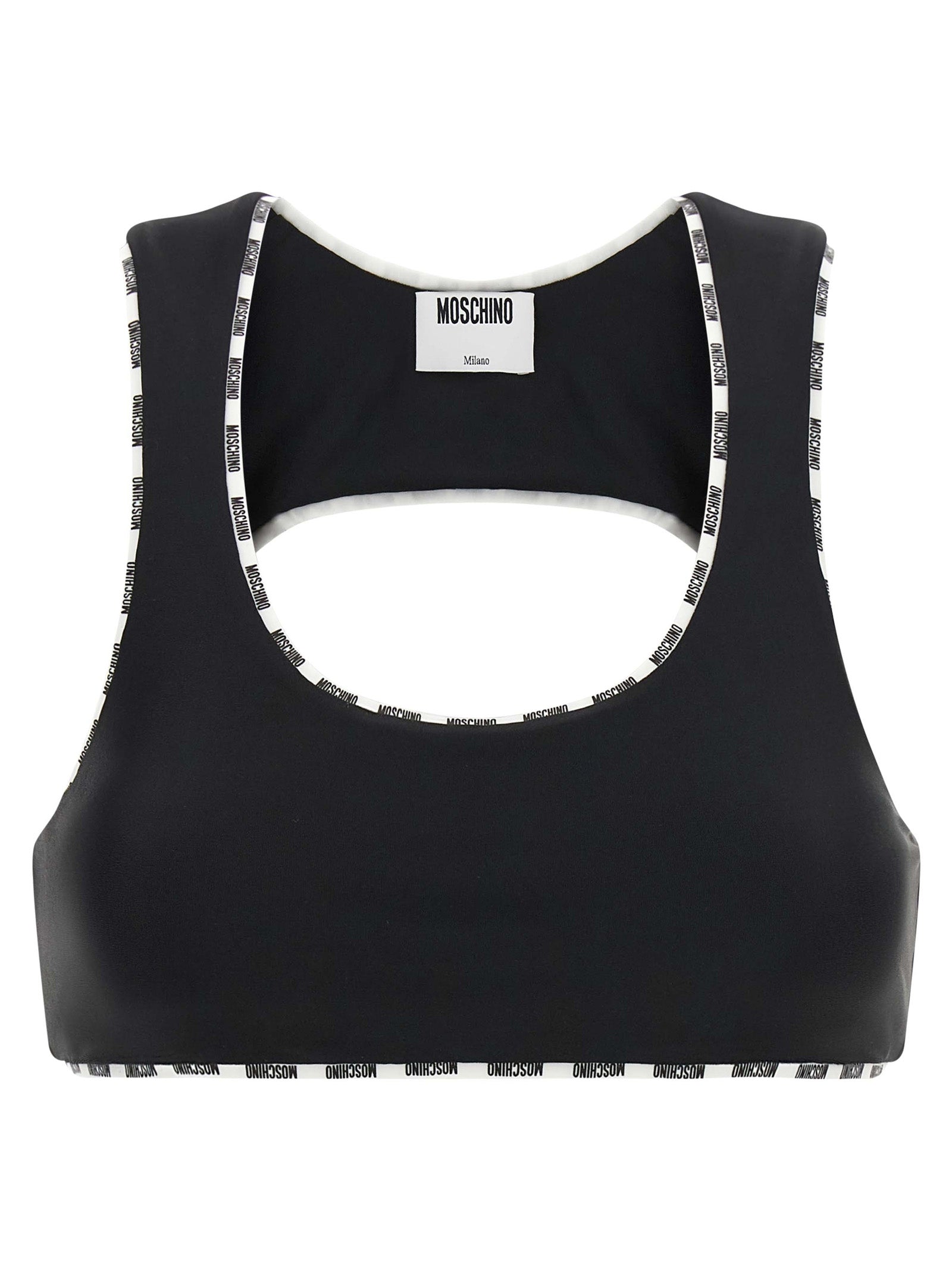 Bicolor Polyamide Sport Bra