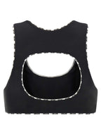 Bicolor Polyamide Sport Bra