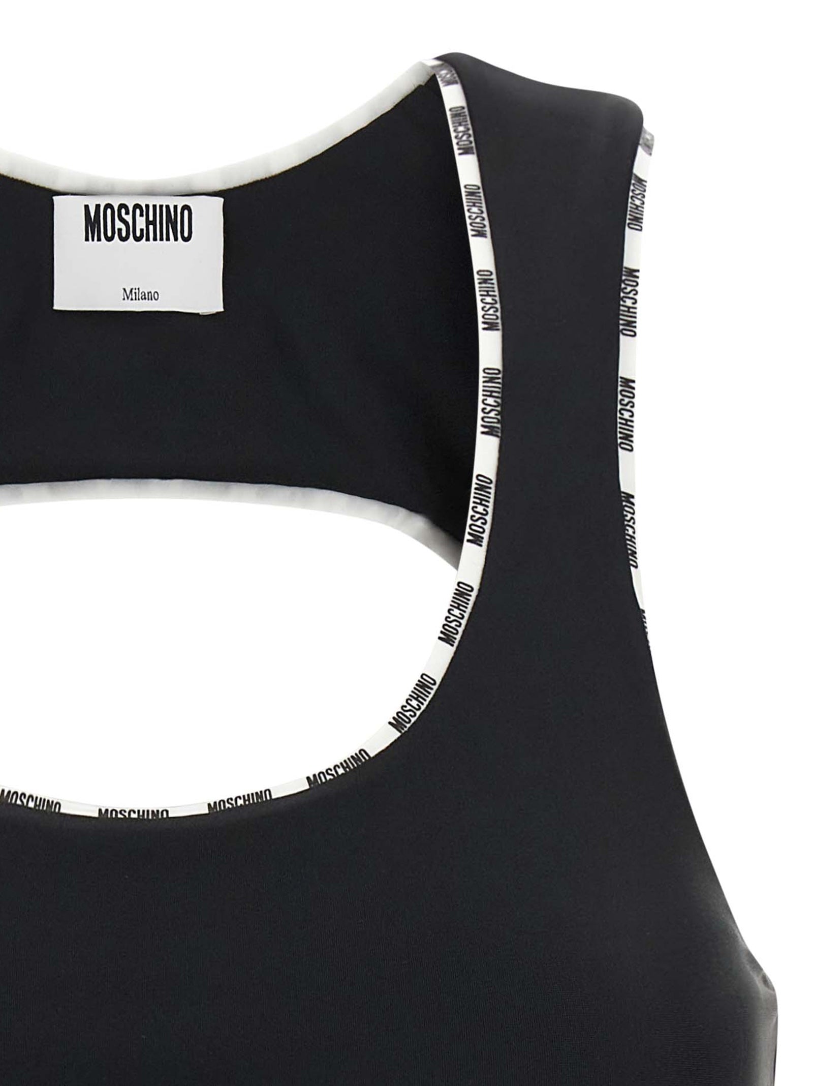 Bicolor Polyamide Sport Bra
