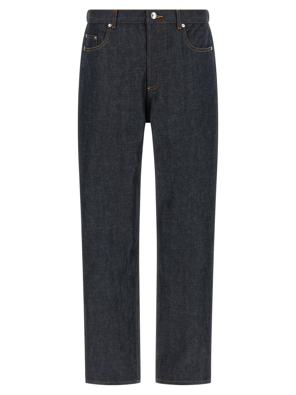 Japanese Denim Fairfax Low‑Rise Wide‑Leg Jeans