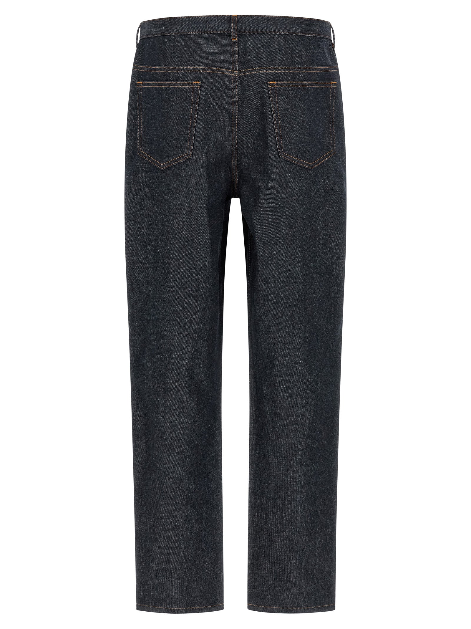 Japanese Denim Fairfax Low‑Rise Wide‑Leg Jeans