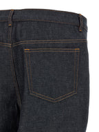 Japanese Denim Fairfax Low‑Rise Wide‑Leg Jeans