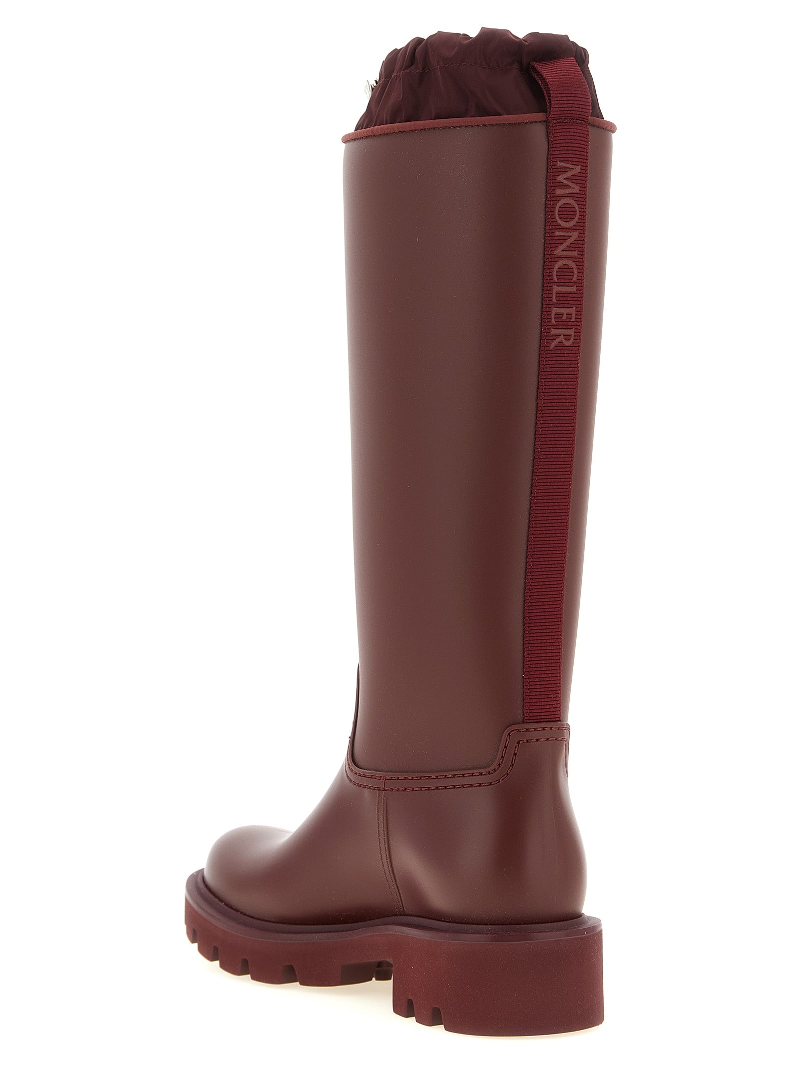 Burgundy PVC Kickstream High Rain Boots