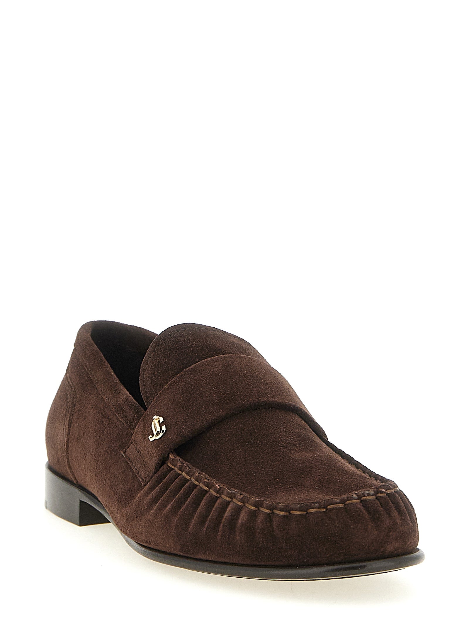 Ellis Brown Suede Slip-On Loafers