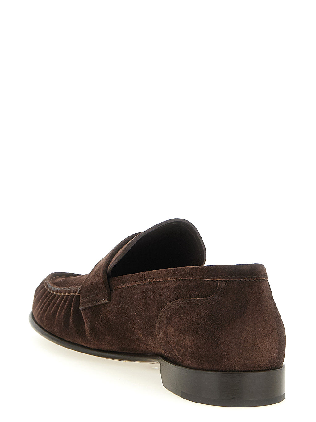 Ellis Brown Suede Slip-On Loafers