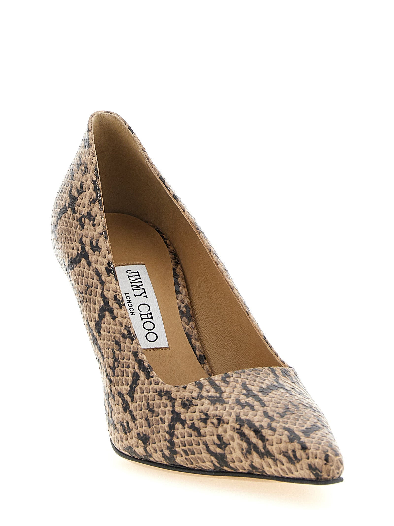 Brown Leather Ixia Pumps