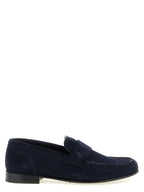 Suede Navy Blue Ellis Loafers