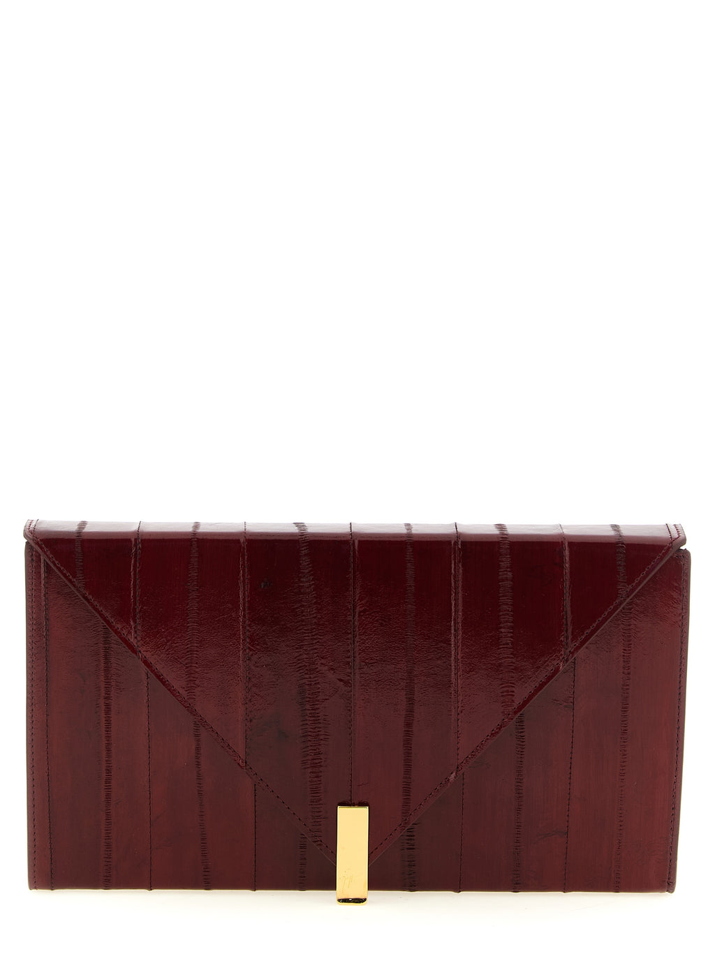 Bordeaux Tuxedo Clutch