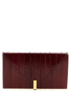 Bordeaux Tuxedo Clutch