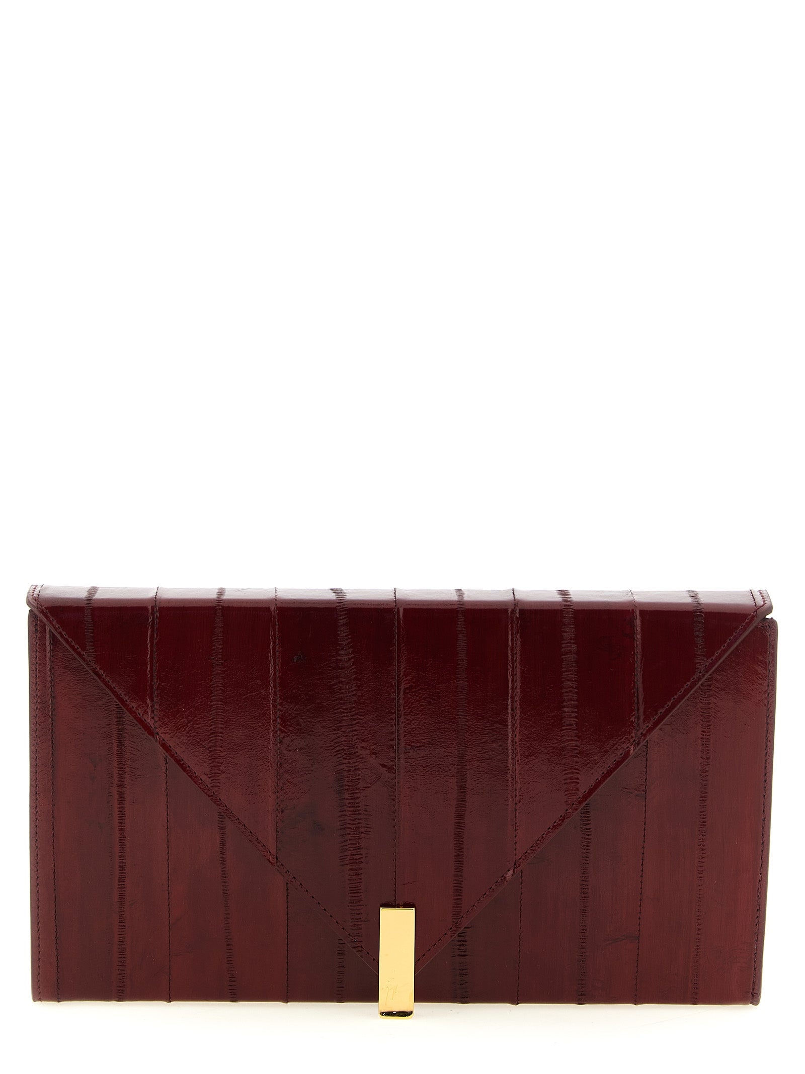 Bordeaux Tuxedo Clutch