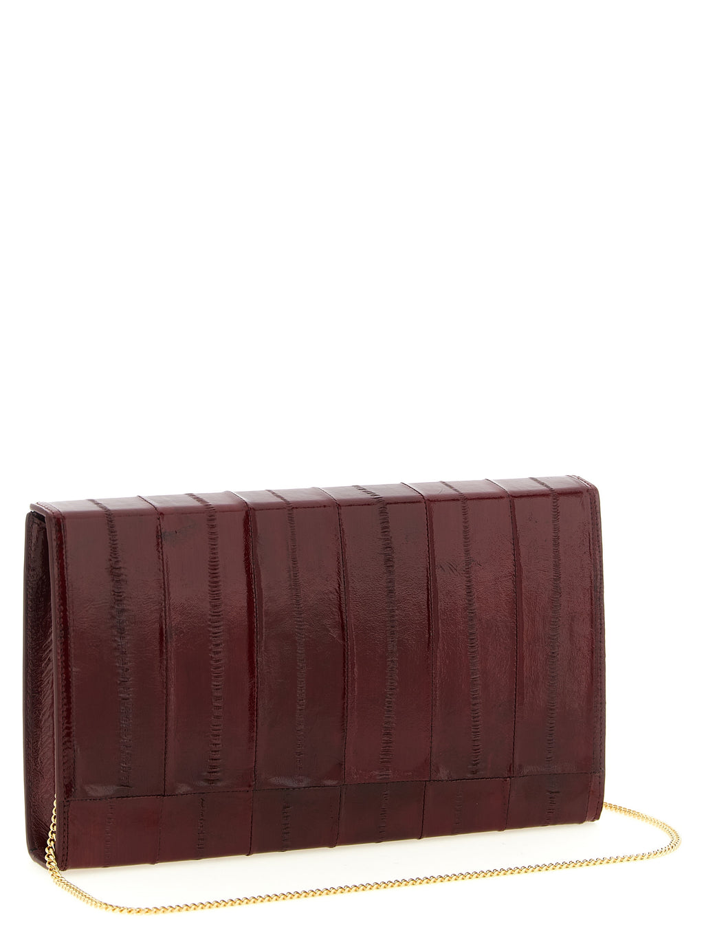 Bordeaux Tuxedo Clutch