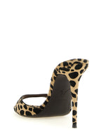 Multicolor Calfskin Intriigo Savage Sandals