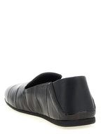 Rupert 10 Black Leather Slip-On Loafers