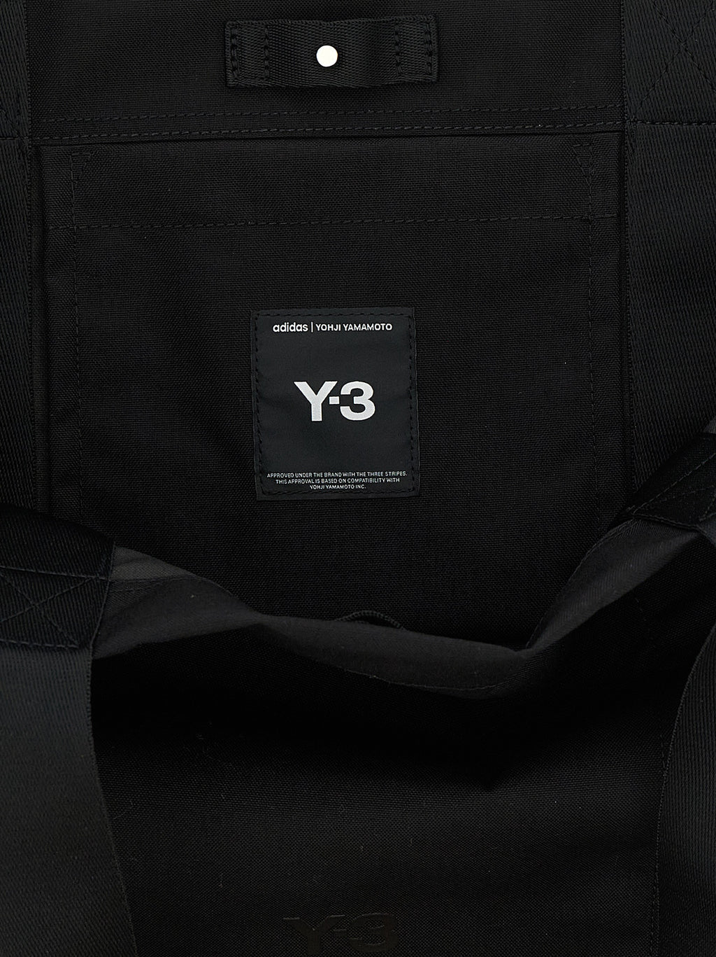 Black Polyamide Tote Bag