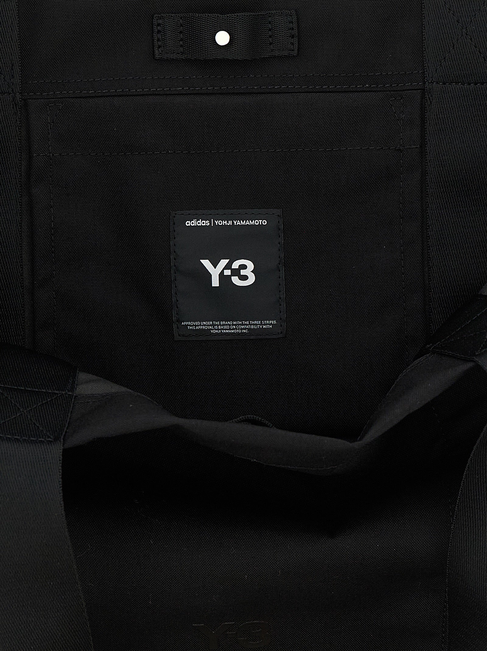 Black Polyamide Tote Bag