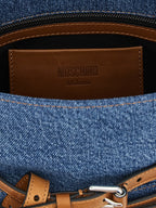 Blue Denim Tie Me Handbag