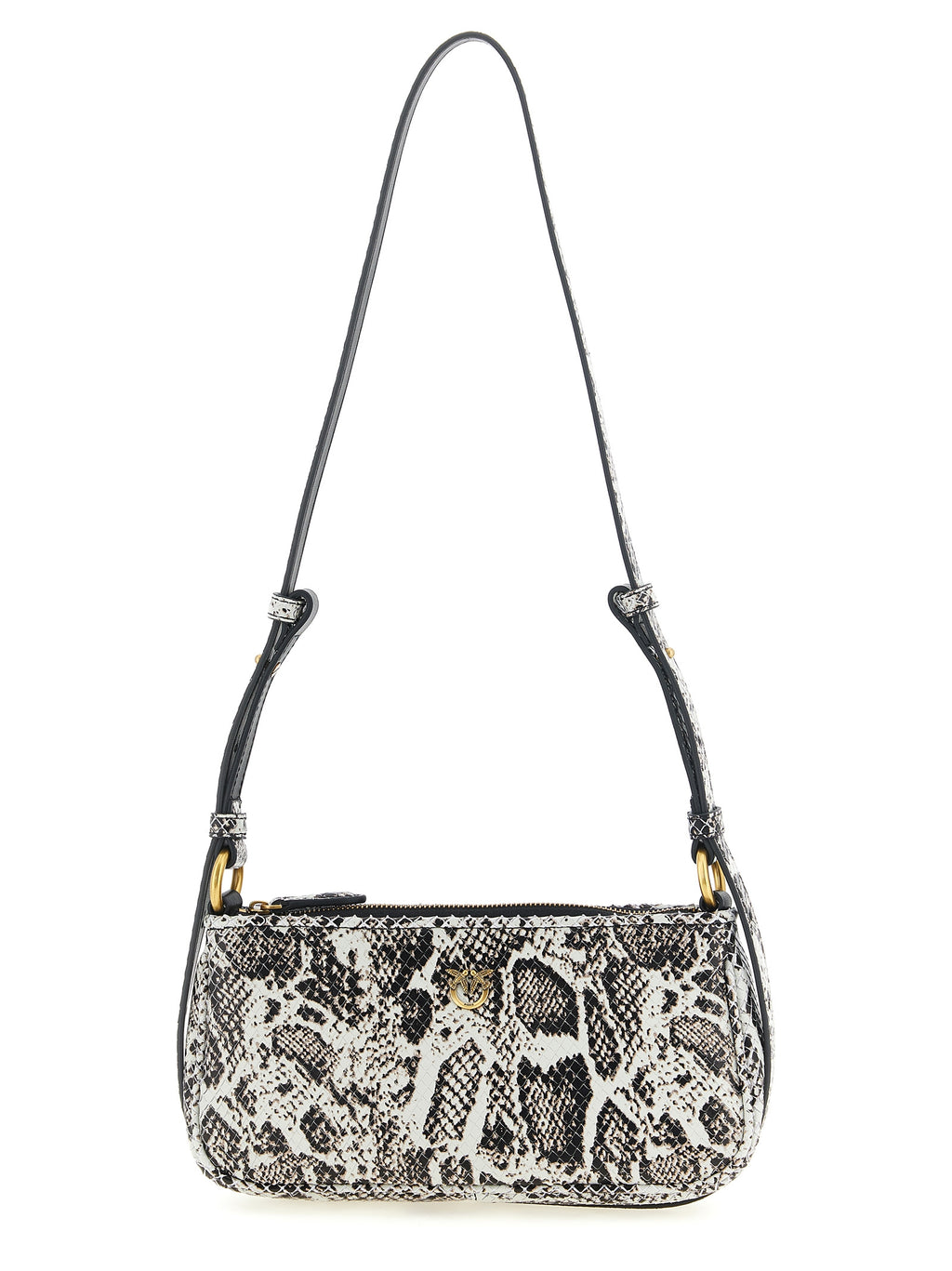 Reptile-Print Love Bag Crossbody