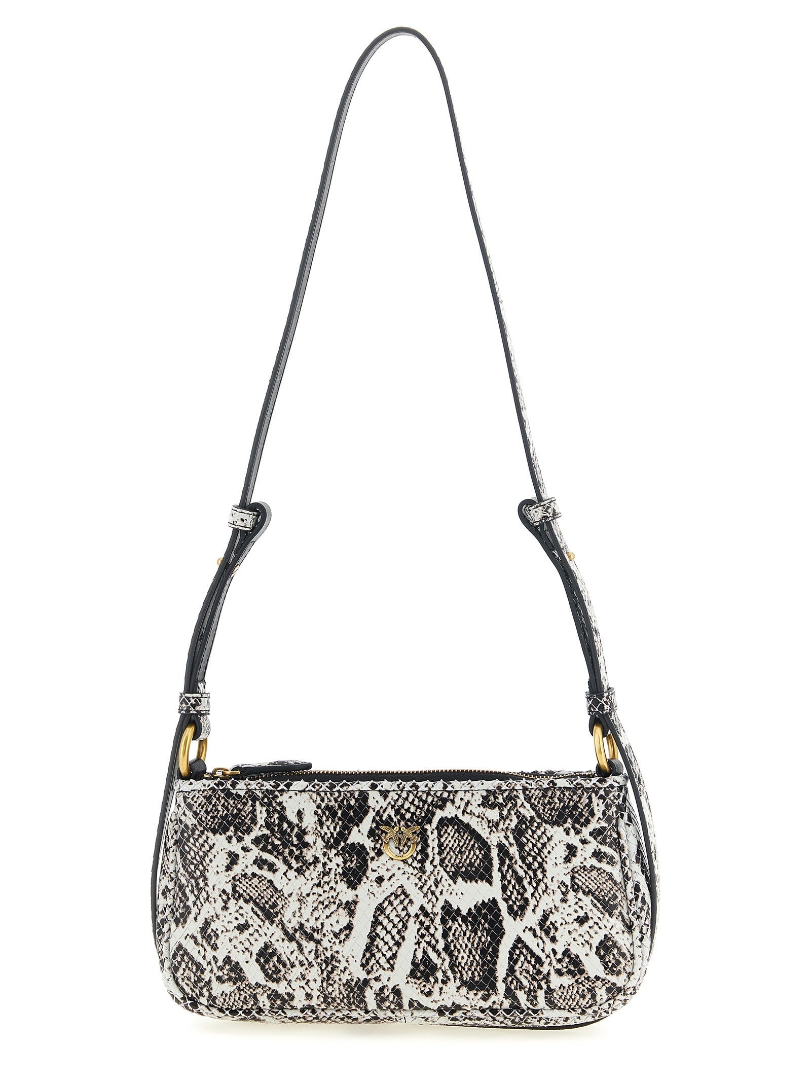 Reptile-Print Love Bag Crossbody