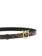 Brown Calfskin Thin Belt