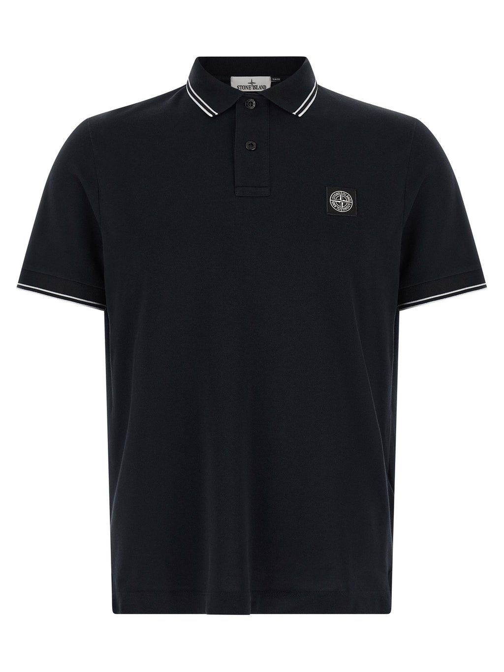 Blue Organic Cotton Polo Shirt