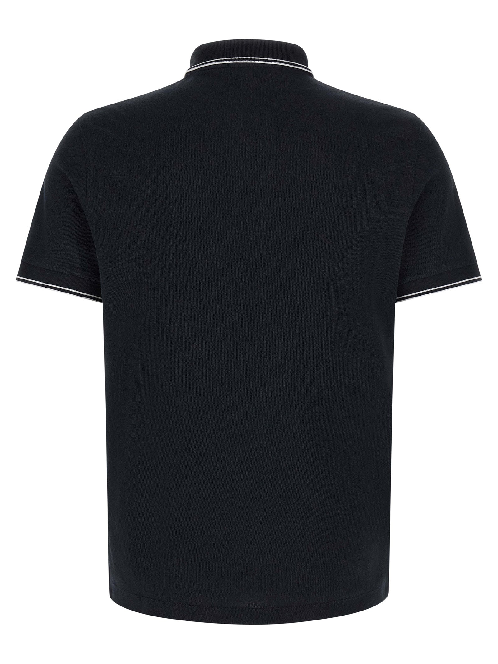 Blue Organic Cotton Polo Shirt
