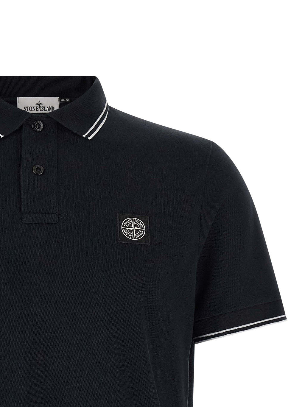 Blue Organic Cotton Polo Shirt