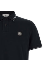 Blue Organic Cotton Polo Shirt