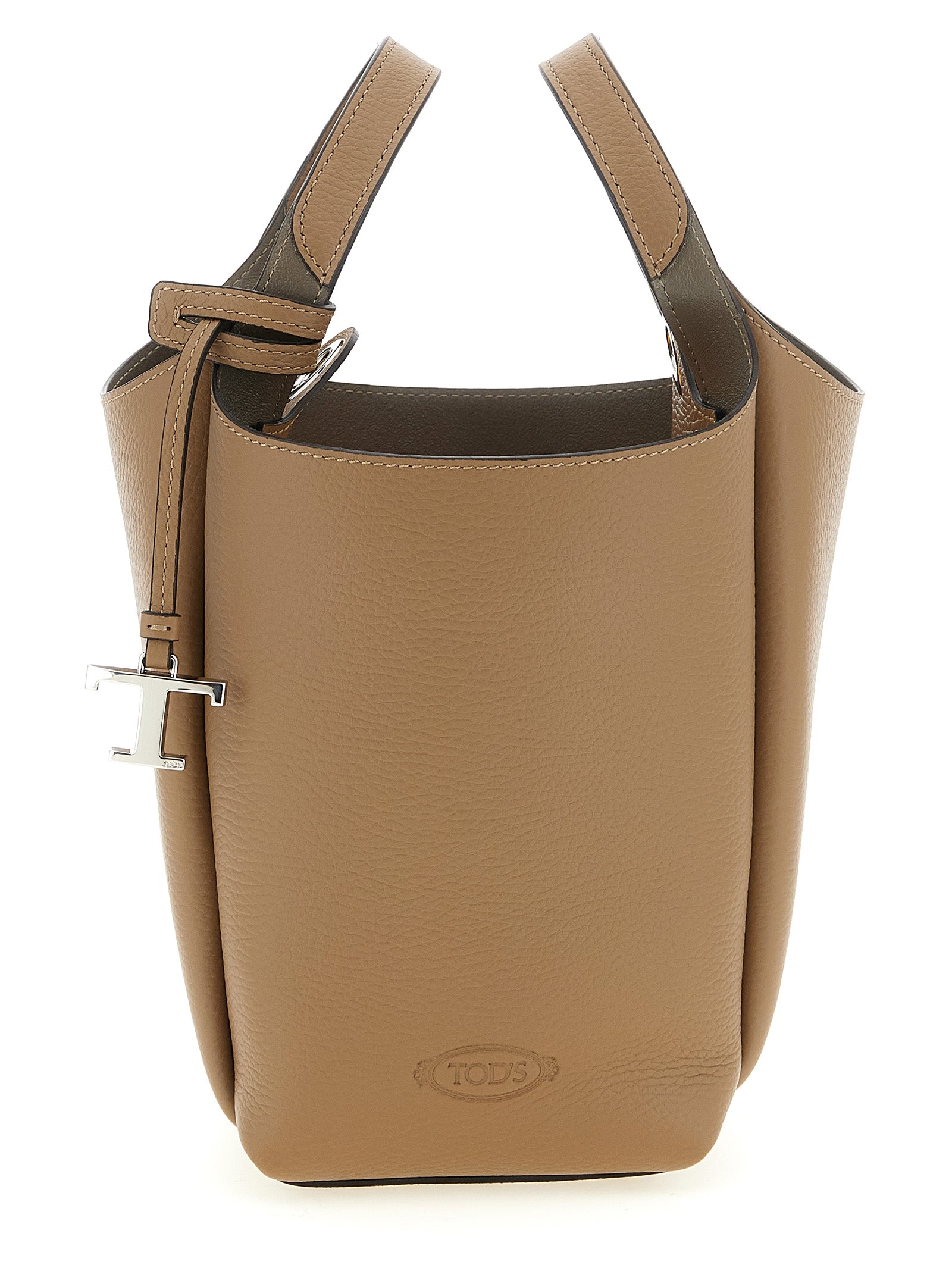 Calfskin Mini Bucket Bag