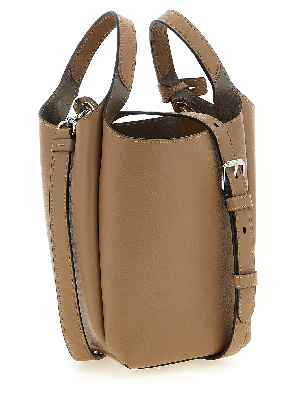 Calfskin Mini Bucket Bag