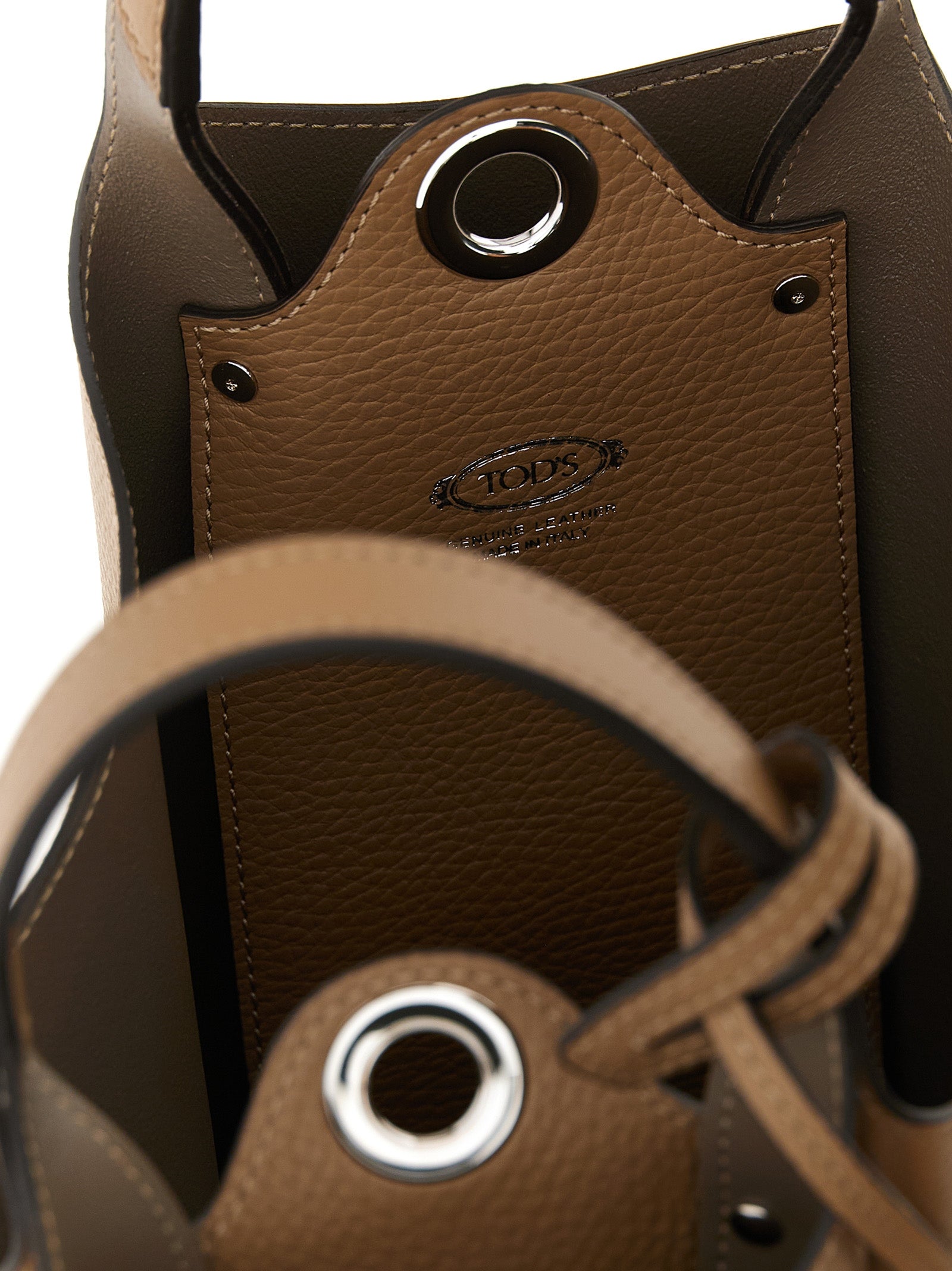 Calfskin Mini Bucket Bag