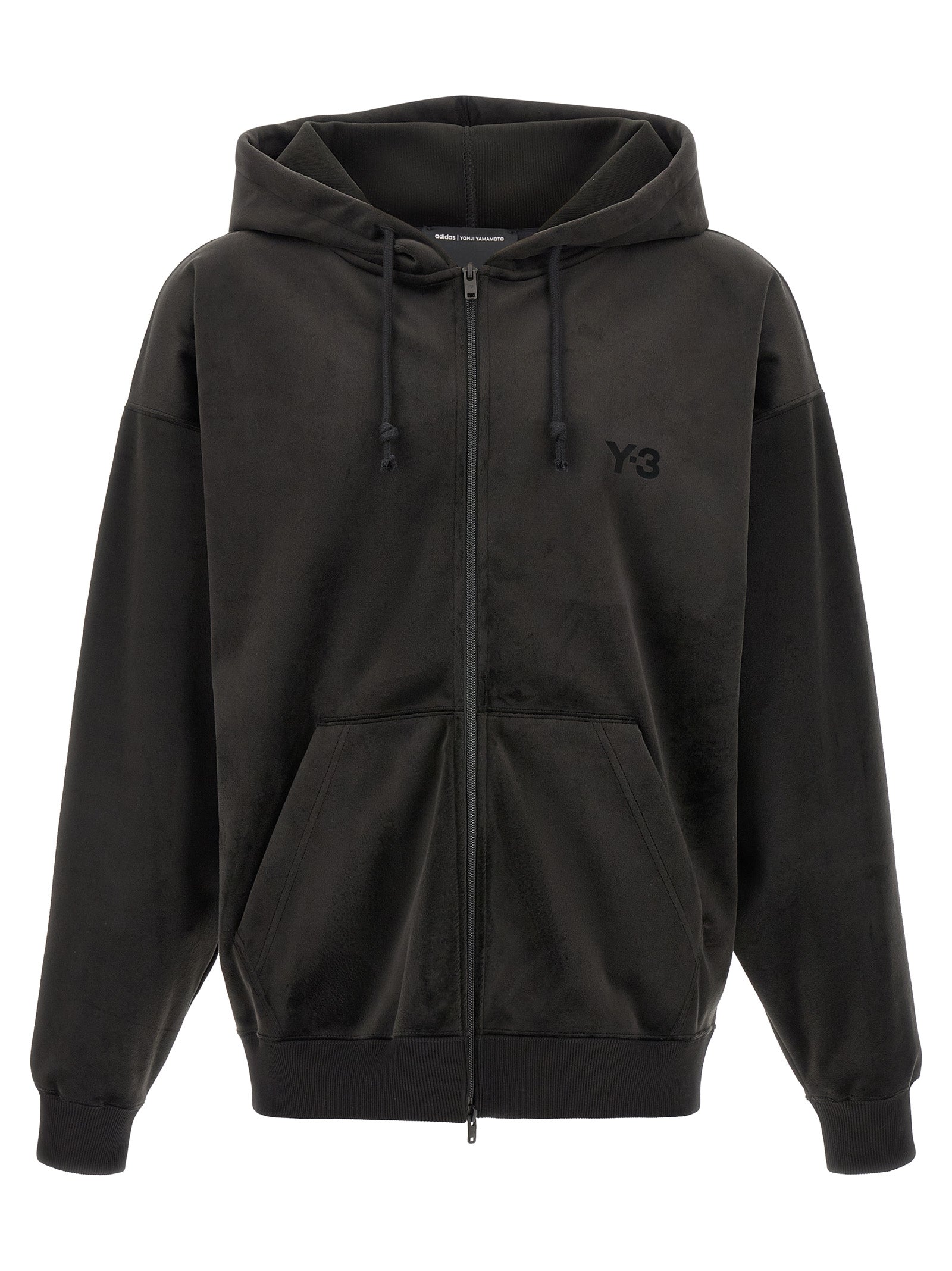 Velvet Zip Hoodie