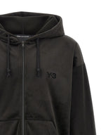 Velvet Zip Hoodie