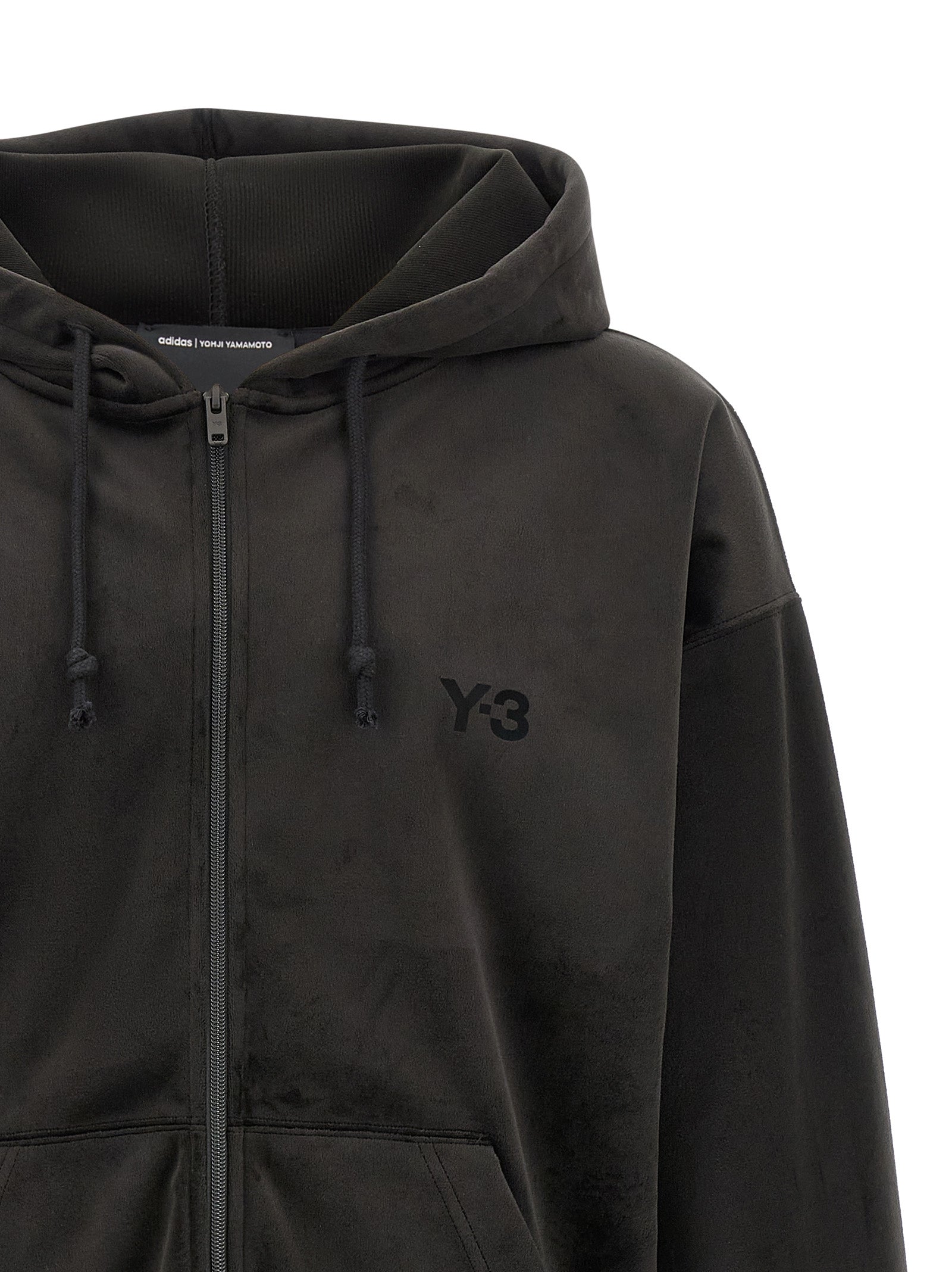 Velvet Zip Hoodie