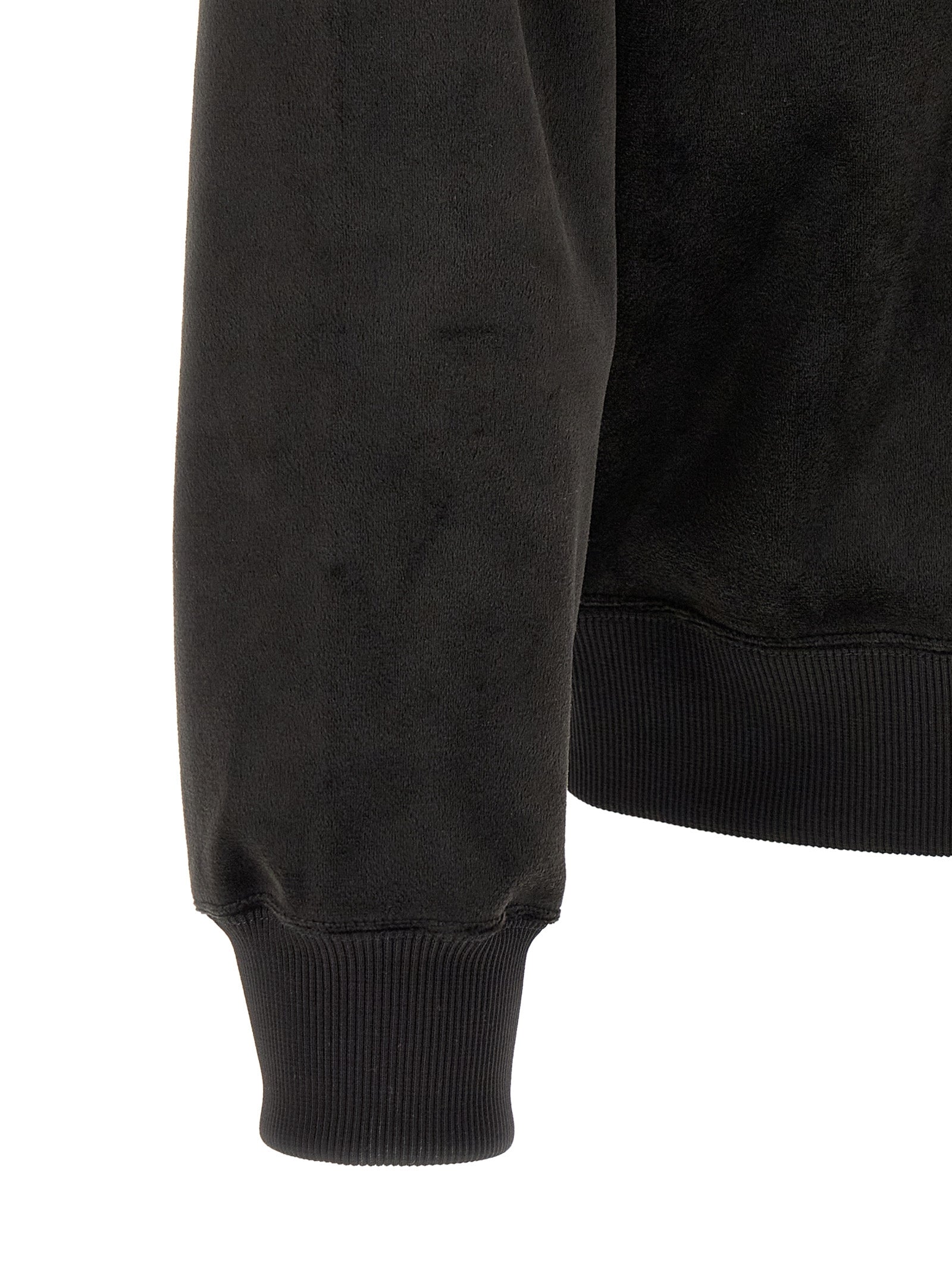 Velvet Zip Hoodie
