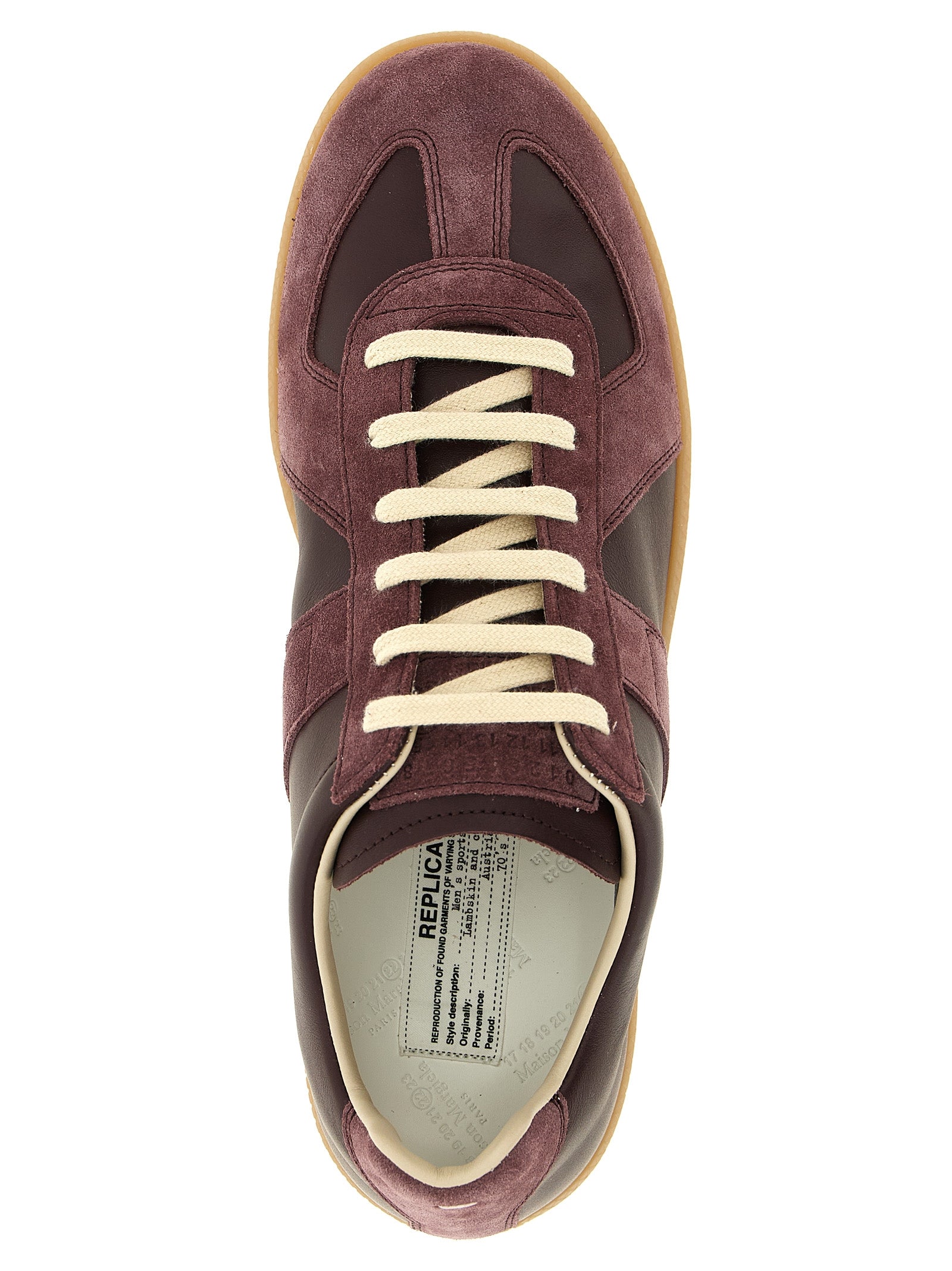 Calfskin Replica Low‑Top Sneakers