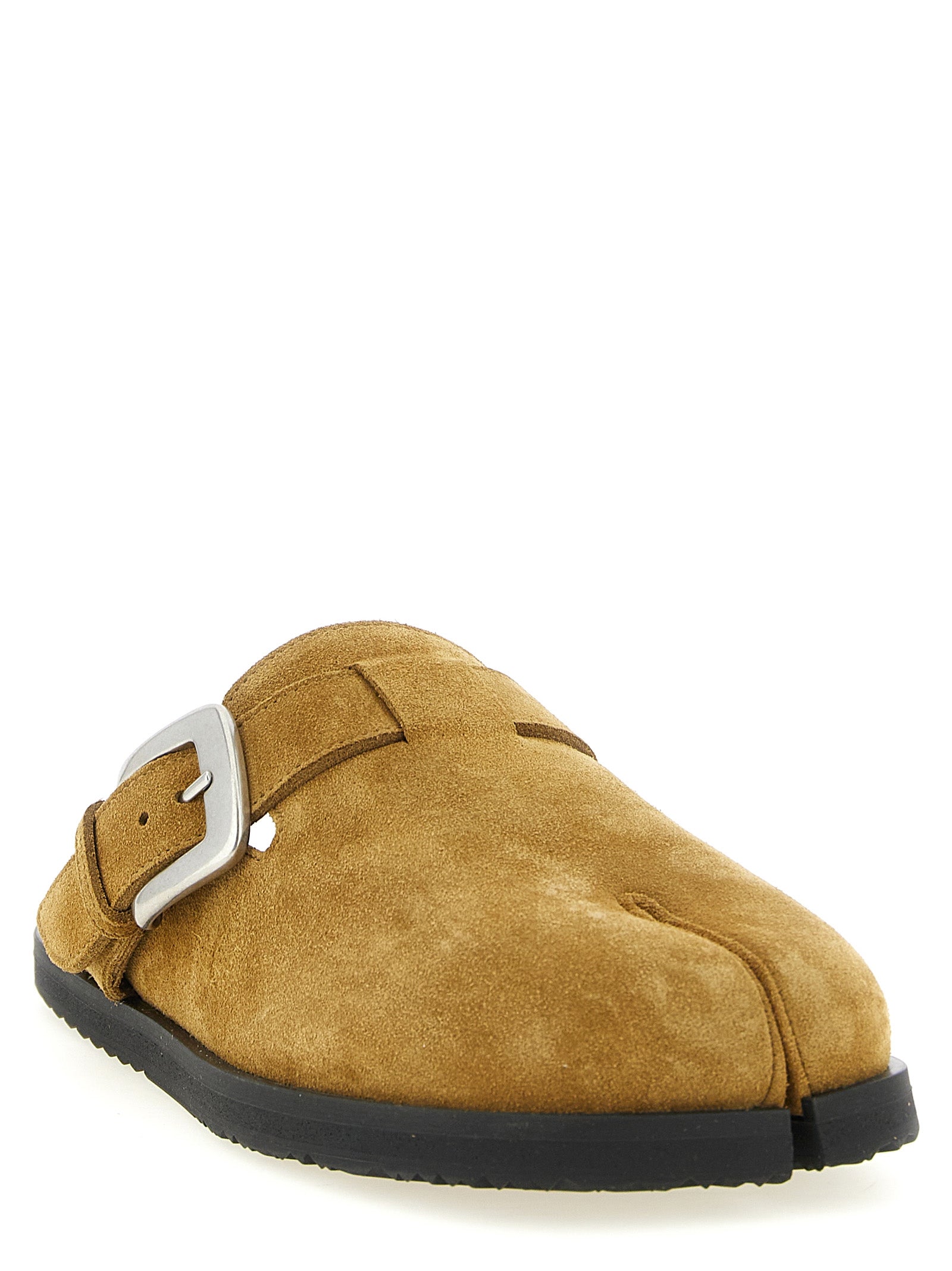 Calfskin Tabi Daily Mules