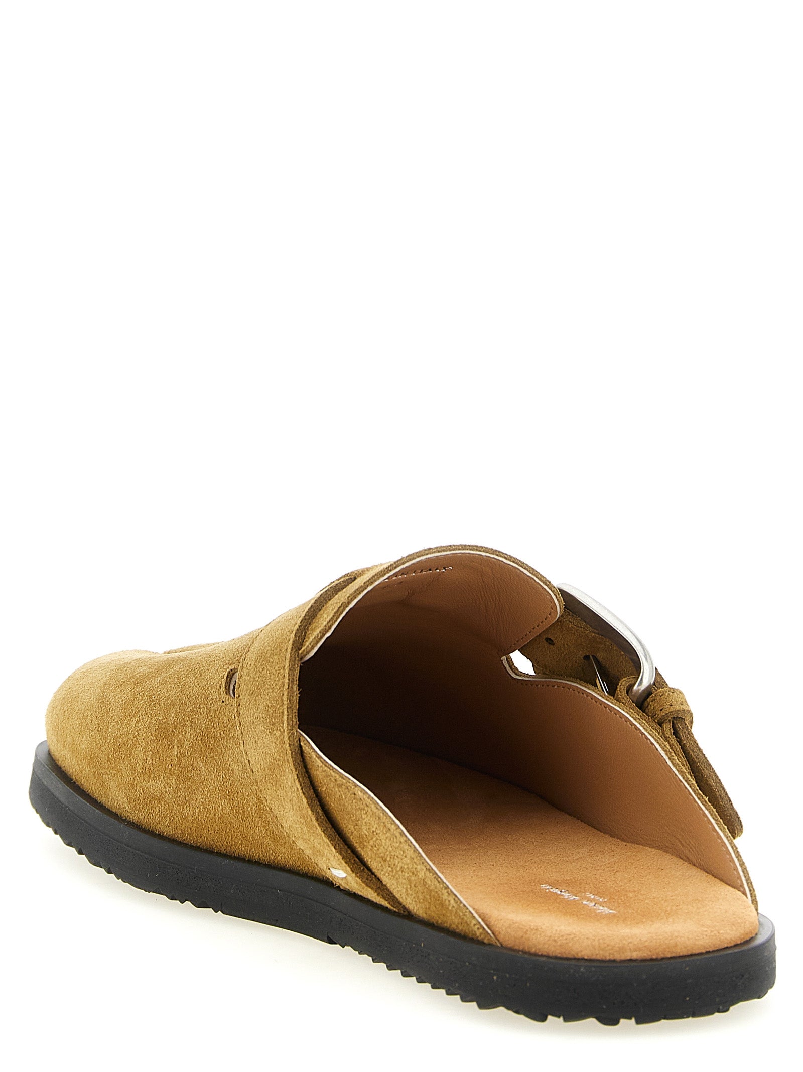 Calfskin Tabi Daily Mules