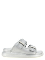 Metallic Silver Hybrid Slides