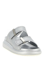 Metallic Silver Hybrid Slides