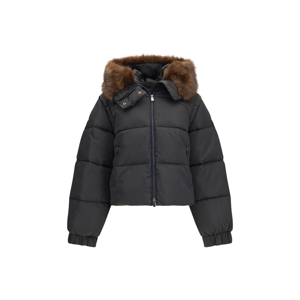 Godetia Full-Length Down Jacket