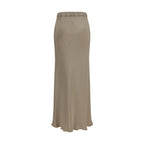 Sospiro Silk Long Skirt