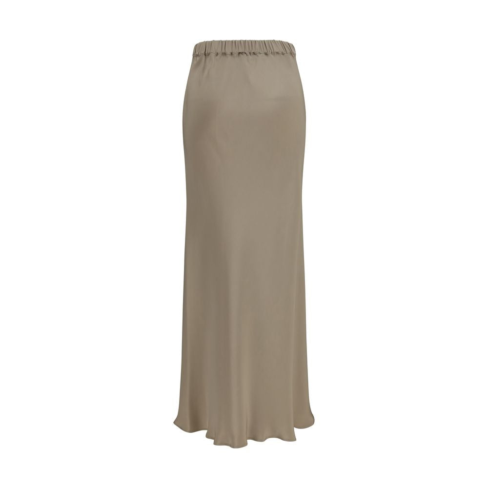 Sospiro Silk Long Skirt