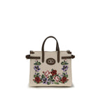 Linen Antibes Mini Shoulder Bag