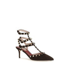 Suede Rockstud Pumps