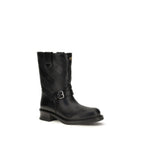Nappa Leather Bootie Ankle Boots