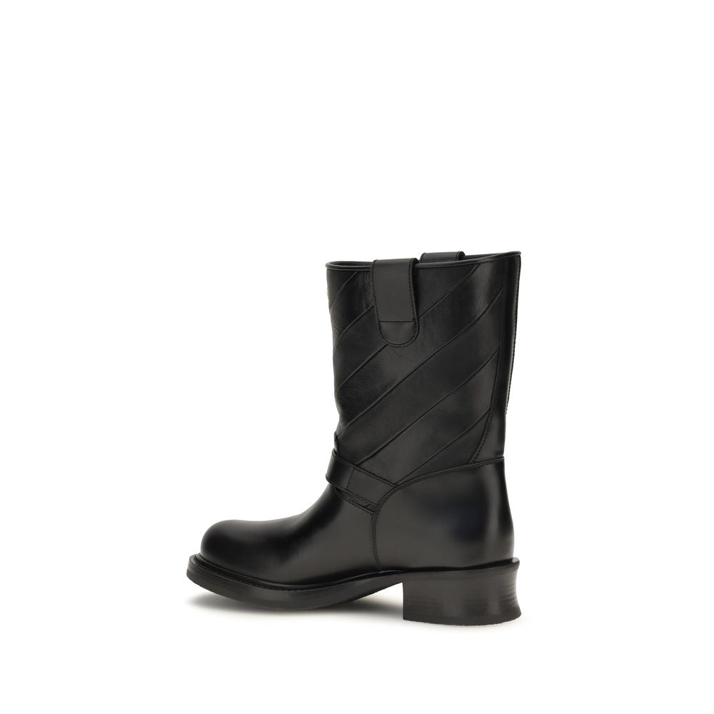 Nappa Leather Bootie Ankle Boots
