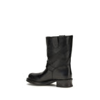 Nappa Leather Bootie Ankle Boots