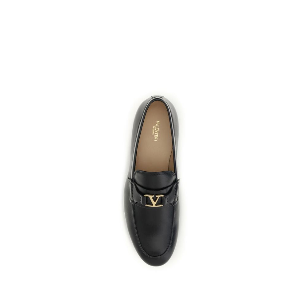 Calf Leather VLogo Signature Slip-On Loafers