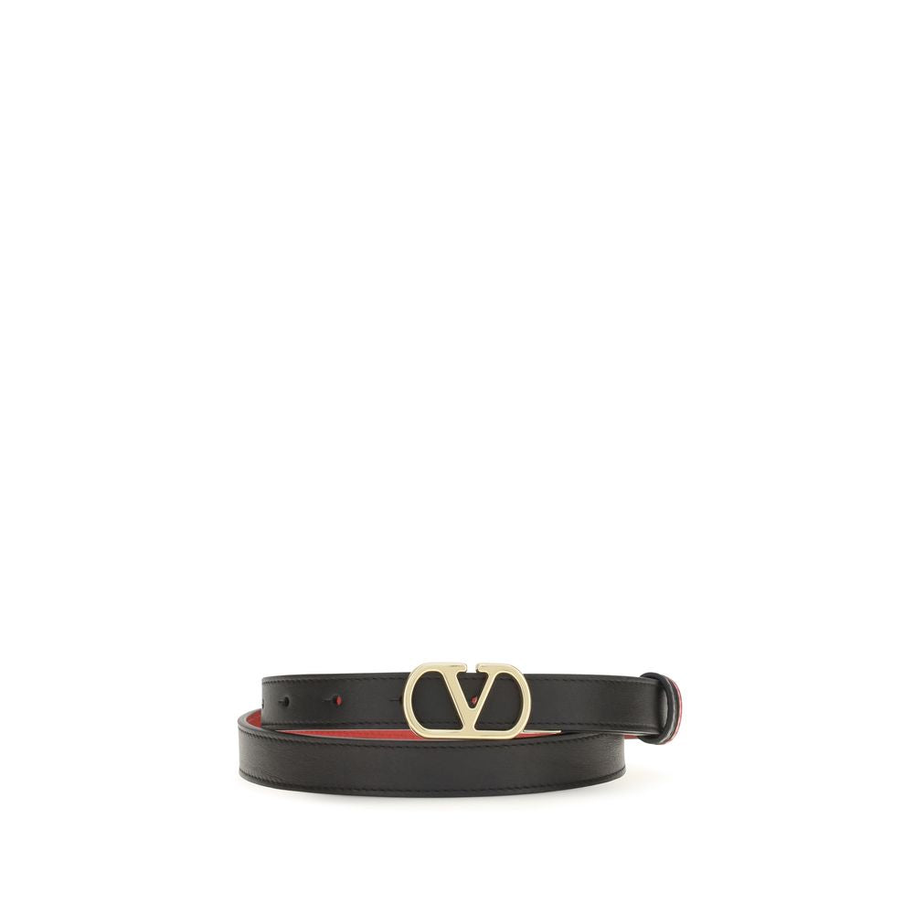 VLogo Signature Reversible Calfskin Belt
