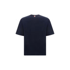 Oversized Blue Cotton T-Shirt